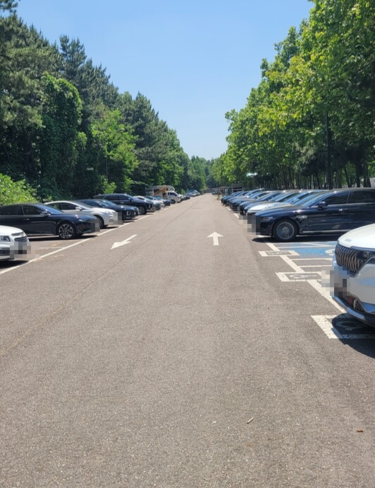 남동구 공영주차장 주차구역