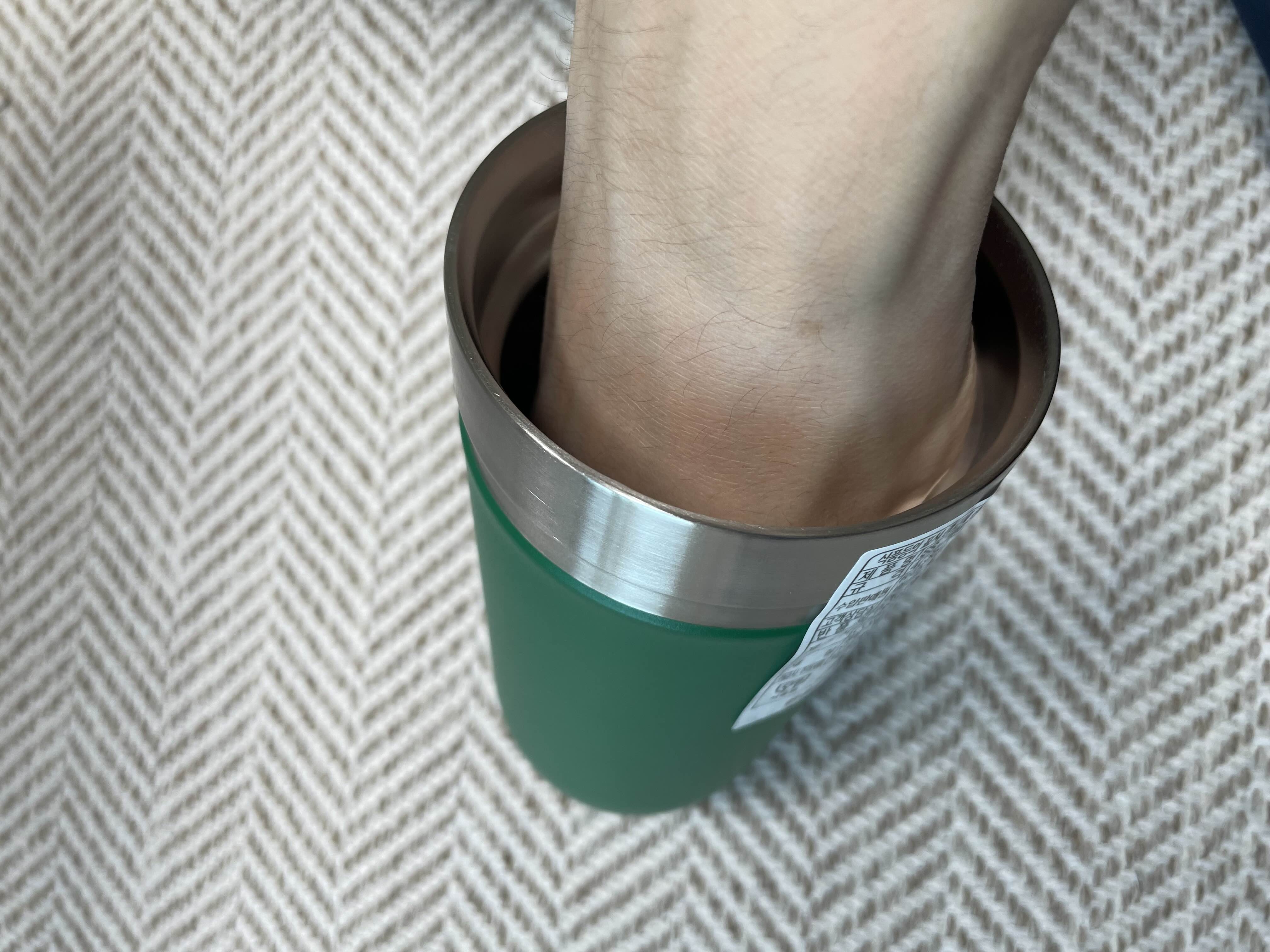 스타벅스 SS 그린 스탠리 아이슬란드 텀블러 손세척 사진