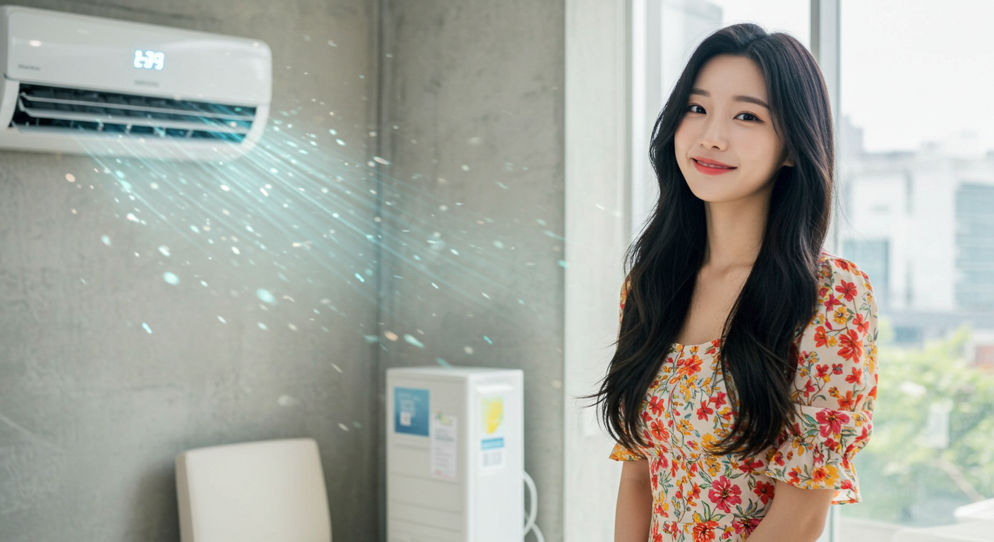 이사 후 에어컨 설치