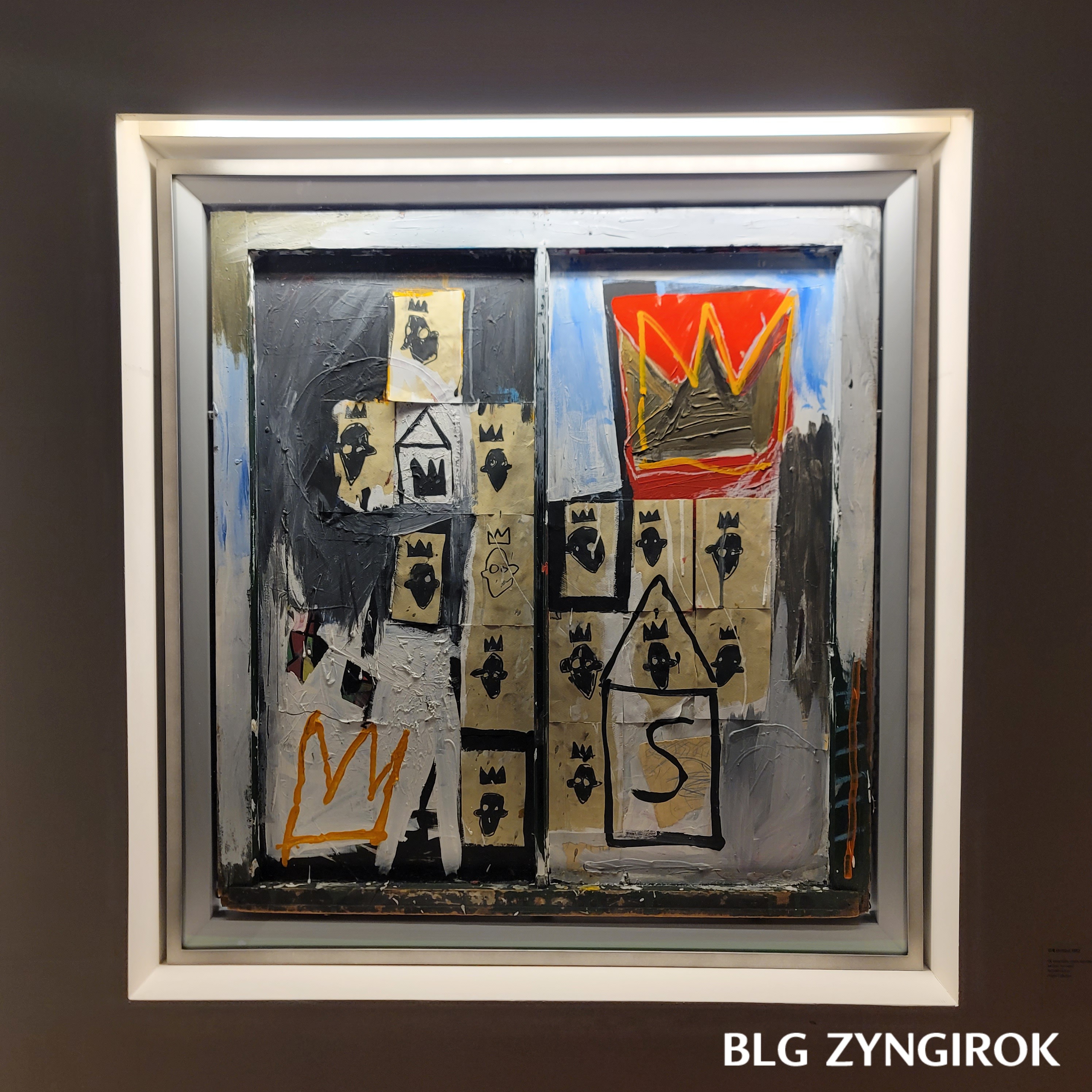 장미셀 바스키아 - 과거와 미래를 잇는 상징적 기호들