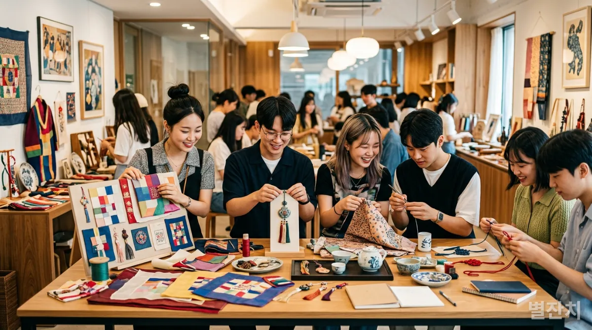 빈티지 아이템을 모으거나 전통 공예 활동에 참여하며 '근본이즘' 소비를 주도하는 MZ세대 한국인들