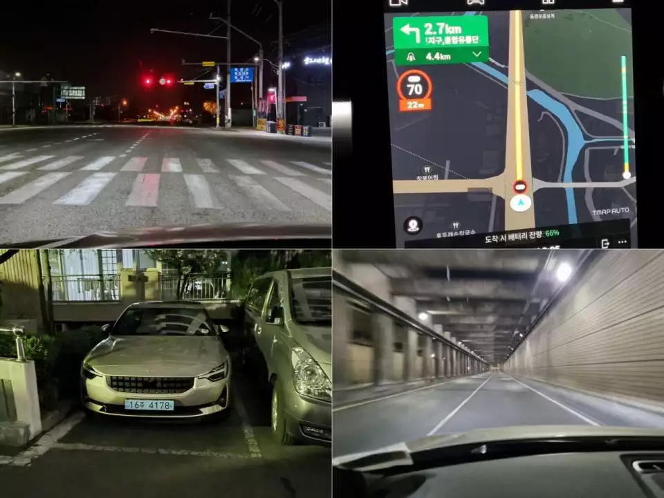 눈에 익은 도로가 나오자 긴장이 슬슬 풀립니다.