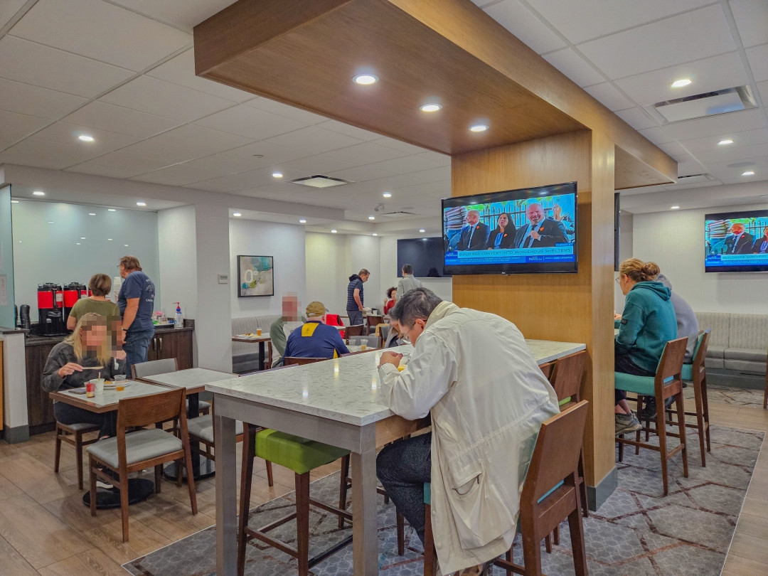 캐나다 캘거리 숙소 조식