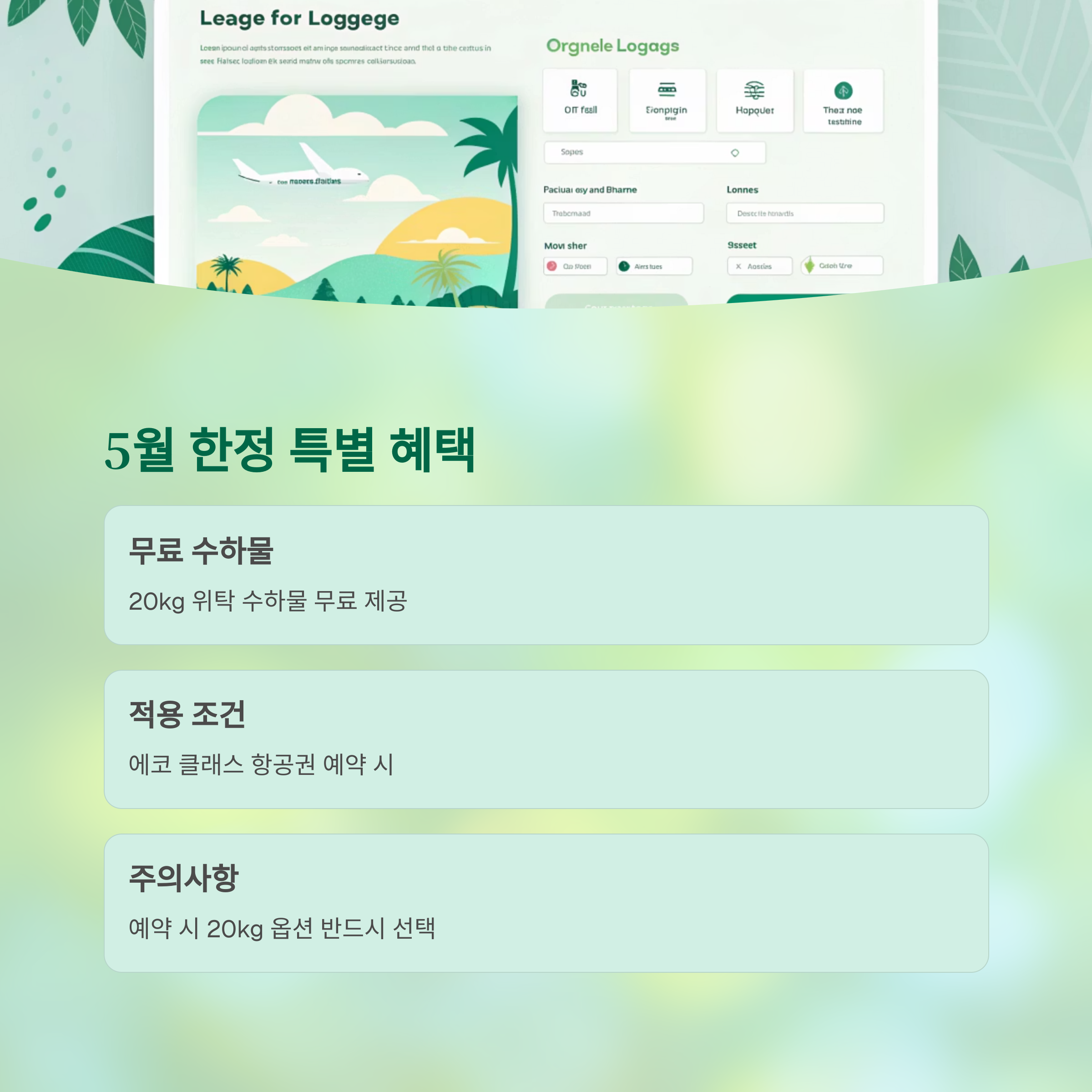 5월 한정 특별 혜택