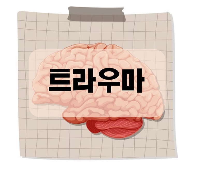 뇌 그림과 트라우마