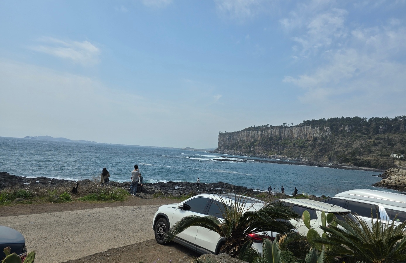 카페 루시아에서 바라본 박수기정 이미지