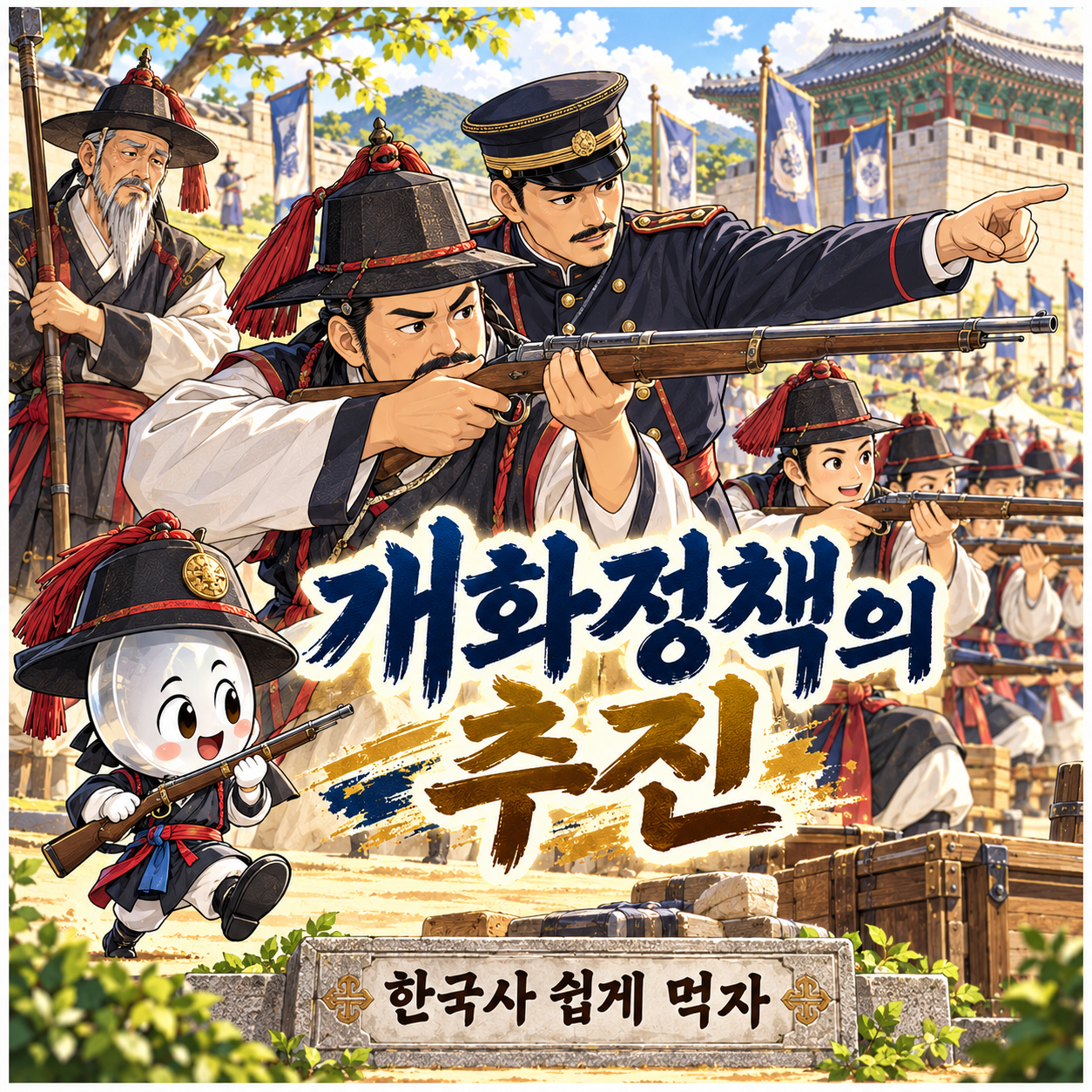 개화 정책의 추진을 표현한 대표 썸네일