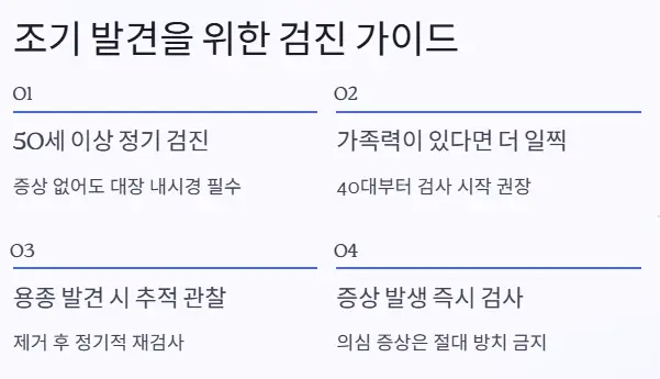 조기 검진 가이드