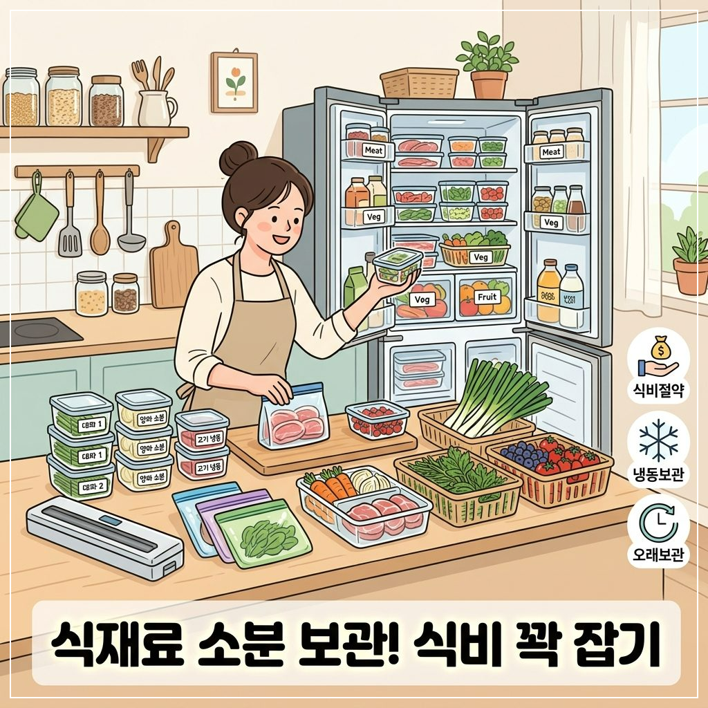 식재료소분보관