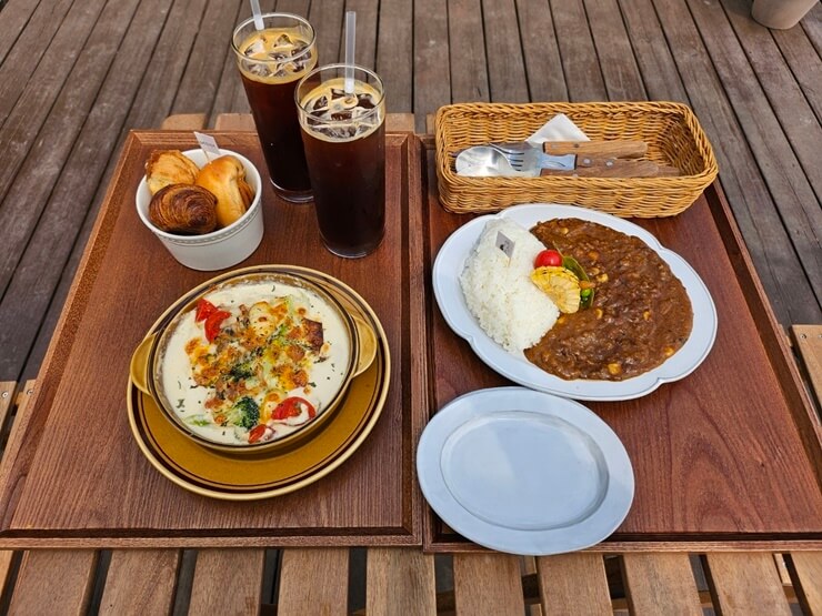 옥수수카레 & 크림뇨끼그라탕