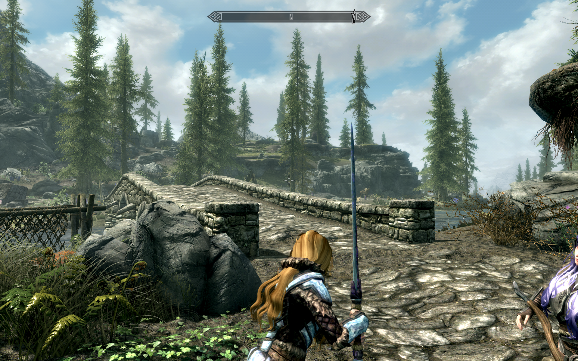 스카이림 콘솔창 명령어 입력 화면 예시