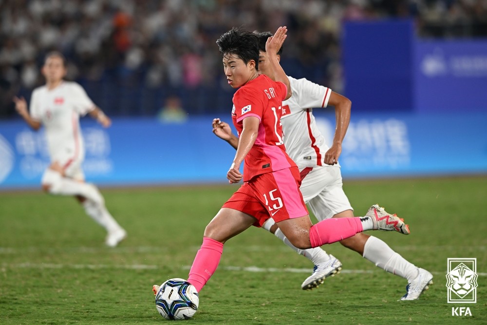 여자축구 한국 북한 경기 중계