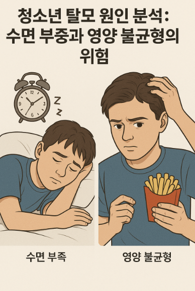청소년 탈모 원인