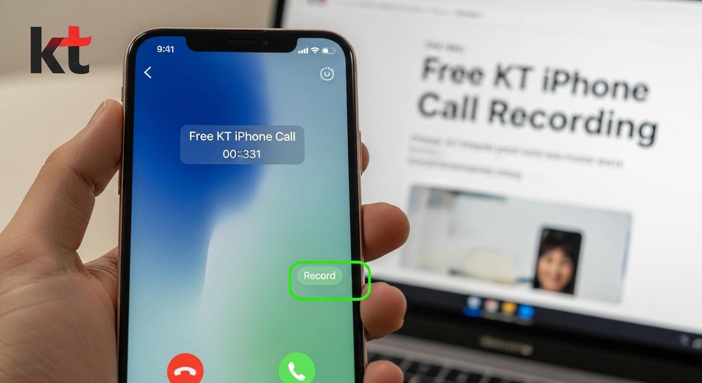 kt 아이폰 통화녹음 무료
