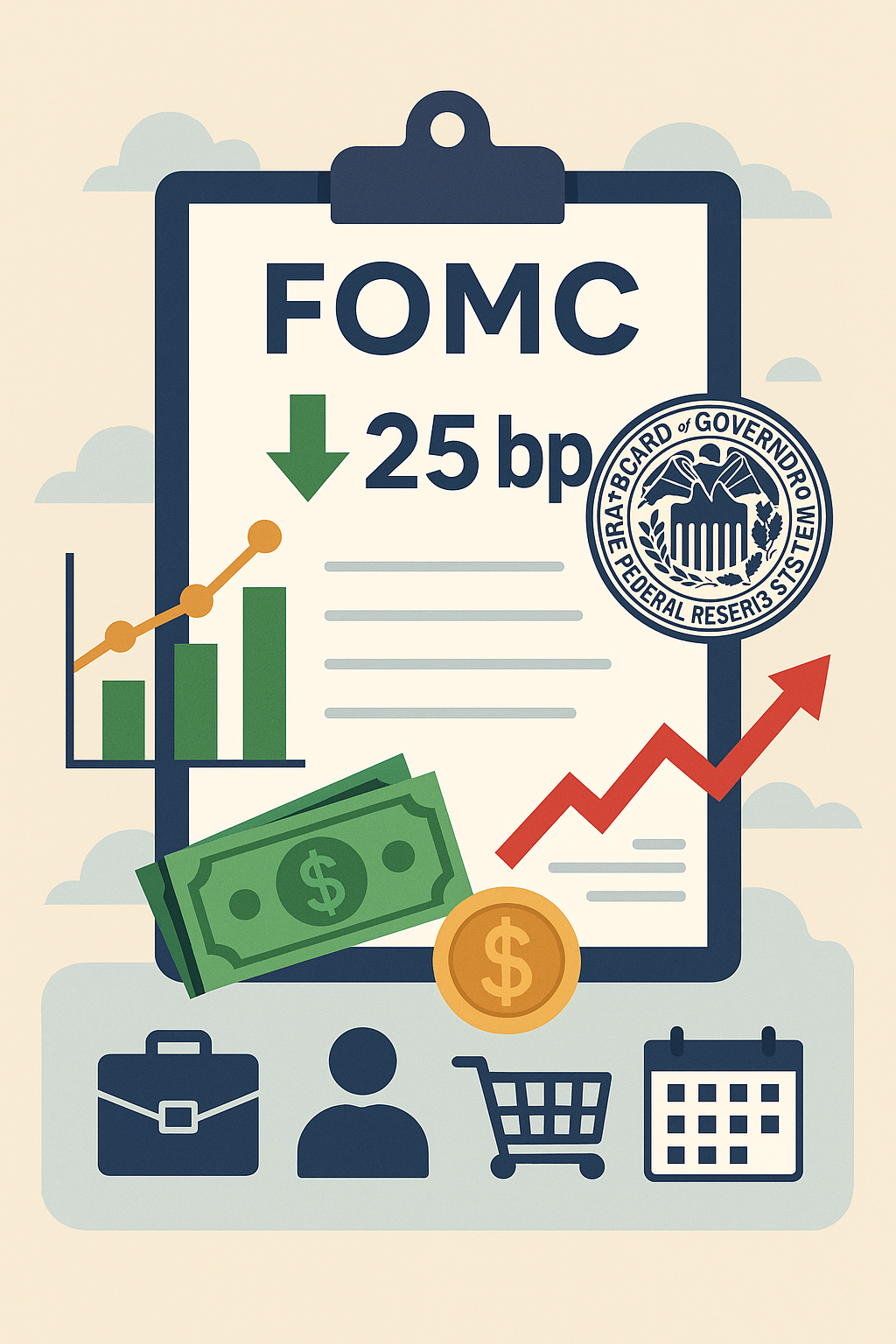 미국 주식 투자 2025년 9월 FOMC 결과 분석 첫 금리 인하와 연내 추가 인하 시그널