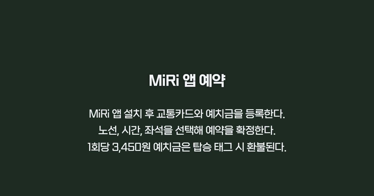 경기편하G버스 앱 예약 카드뉴스