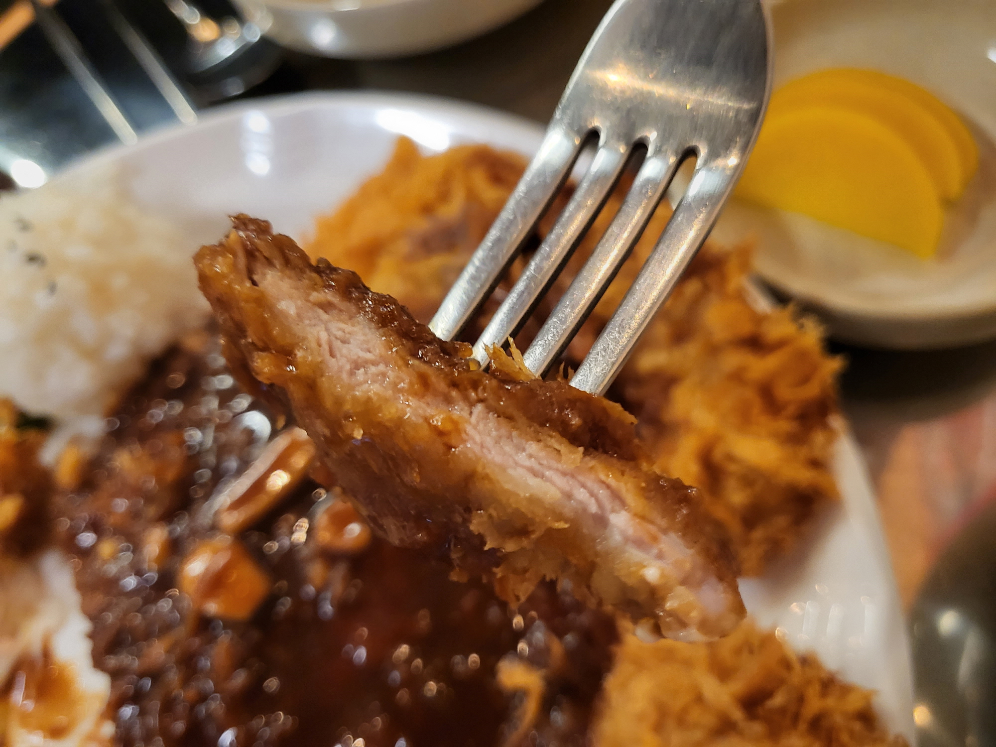 한신우동 - 단면