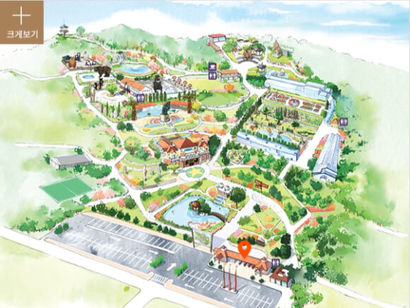 베어트리파크 테마 장소