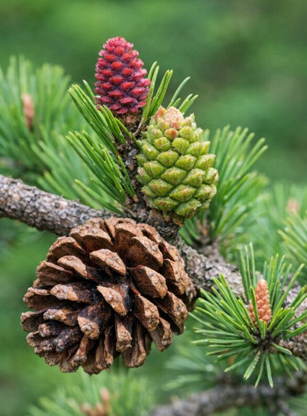 소나무의 식물학