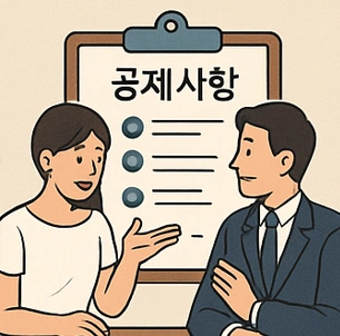 공제사항을 알아보는 신혼부부