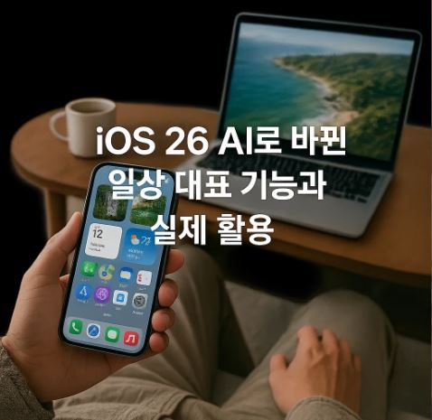 iOS 26 AI로 바뀐 일상 대표 기능과 실제 활용