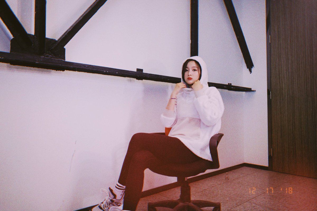 우주소녀 선의 인스타그램 사진 몸매