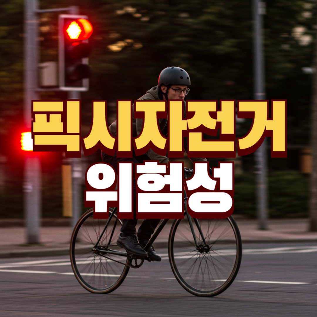 픽시자전거 위험성