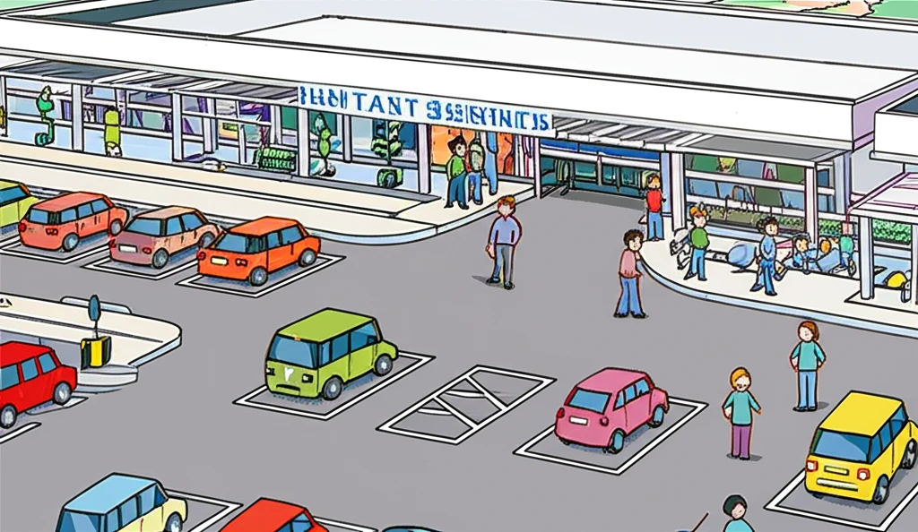 오류동역 주변 주차장 현황과 공영 주..