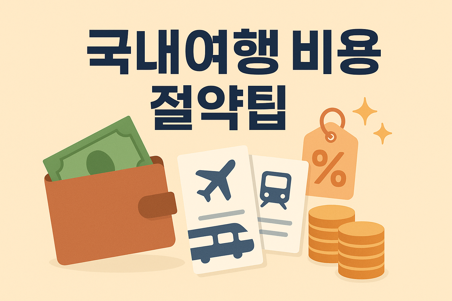 국내 여행 비용 절약 팁: 비수기 항공권·숙소·렌터카 싸게 예약하는 방법