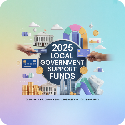 2025년 지자체 지원금(지역 지원금) 이미지