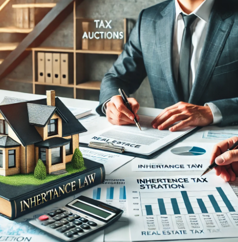상속세, 부동산 경매