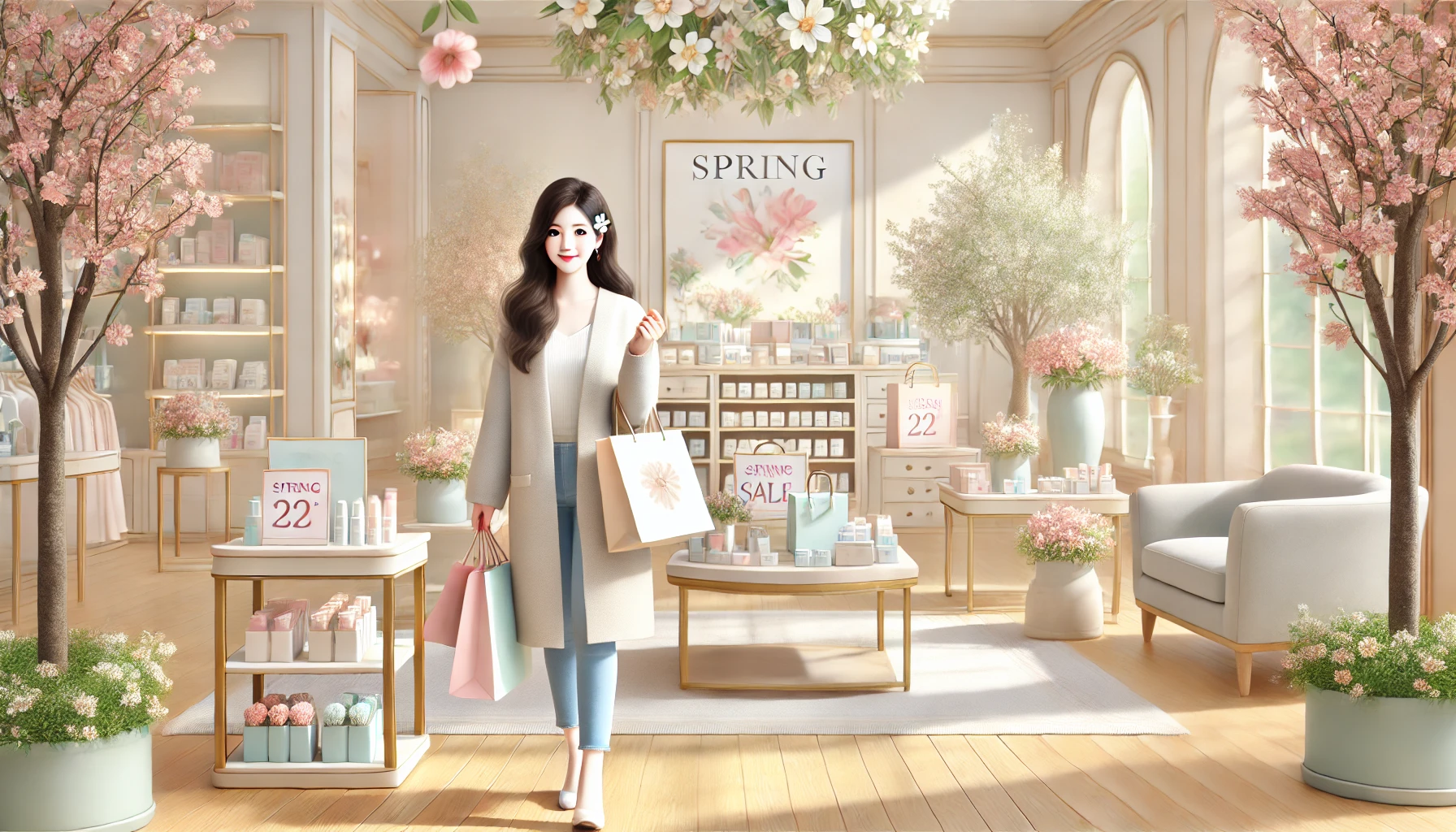 백화점 봄 세일