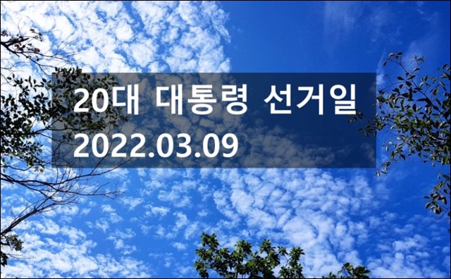 022년 대통령 선거일