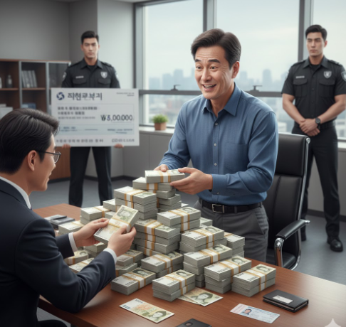 당첨금 수령 장소 및 준비물 확인