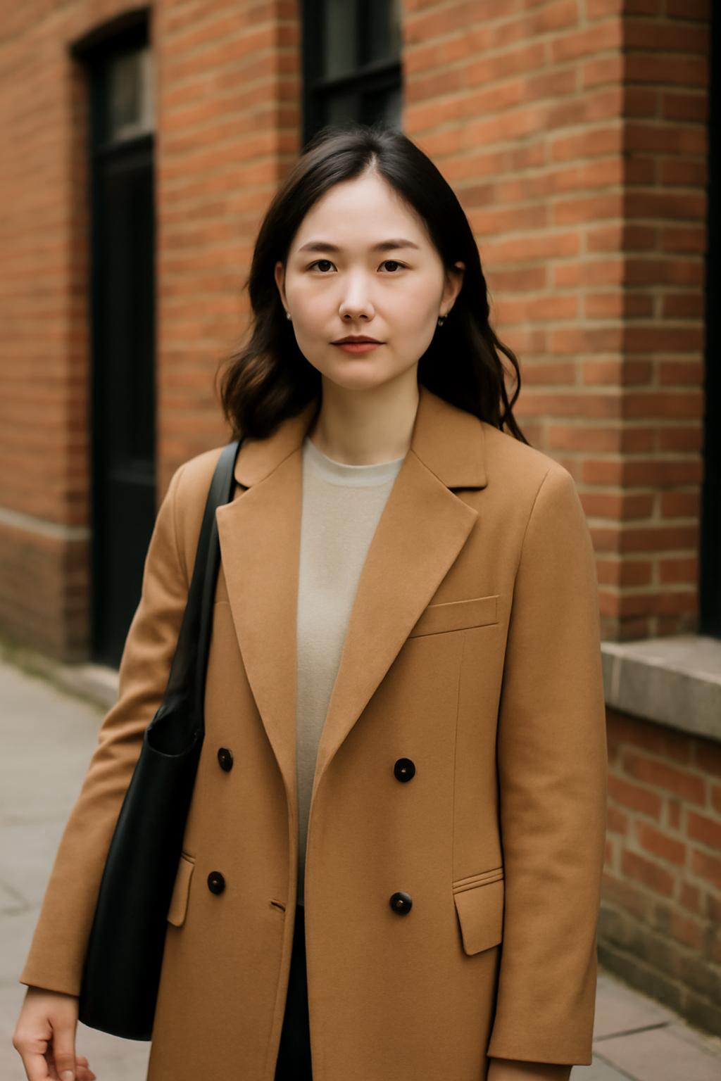 대학생 코트 색