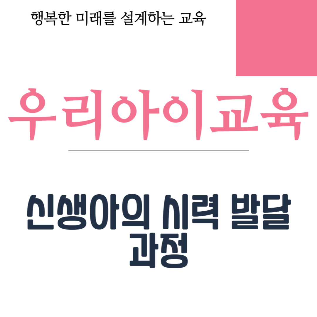 신생아의 시력 발달 과정