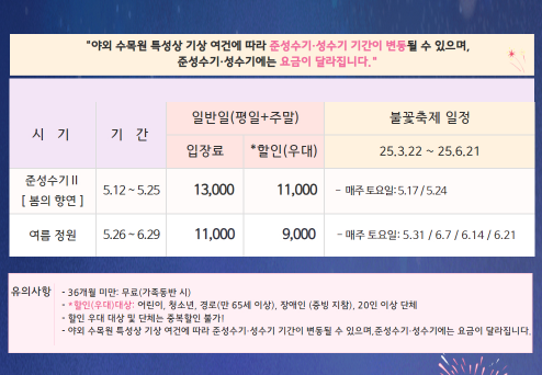 2025 피나클랜드 불꽃축제 총정리