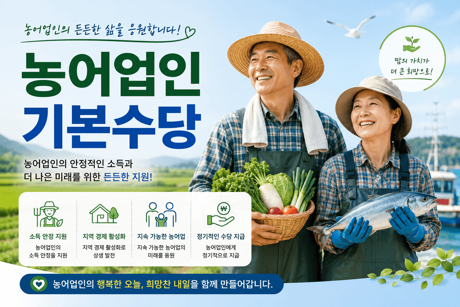 농어업인 기본수당