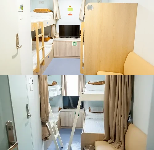 울릉크루즈-뉴씨다오펄호-4인실-객실