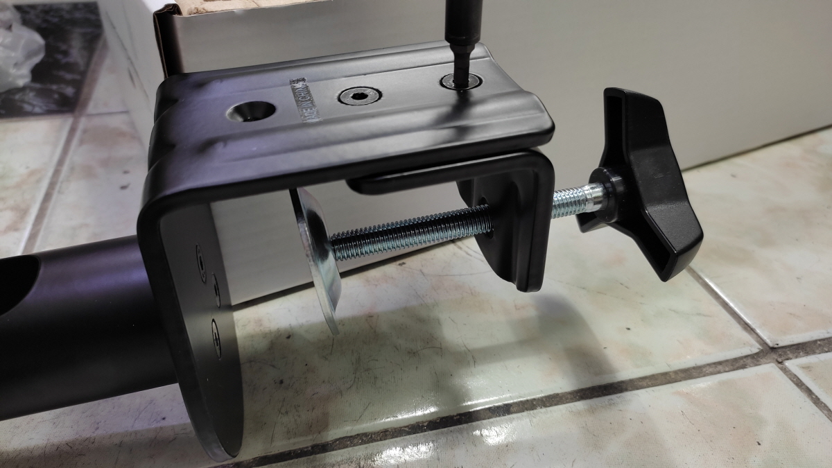 nexi NX1195 거치대 클램프 조립방법