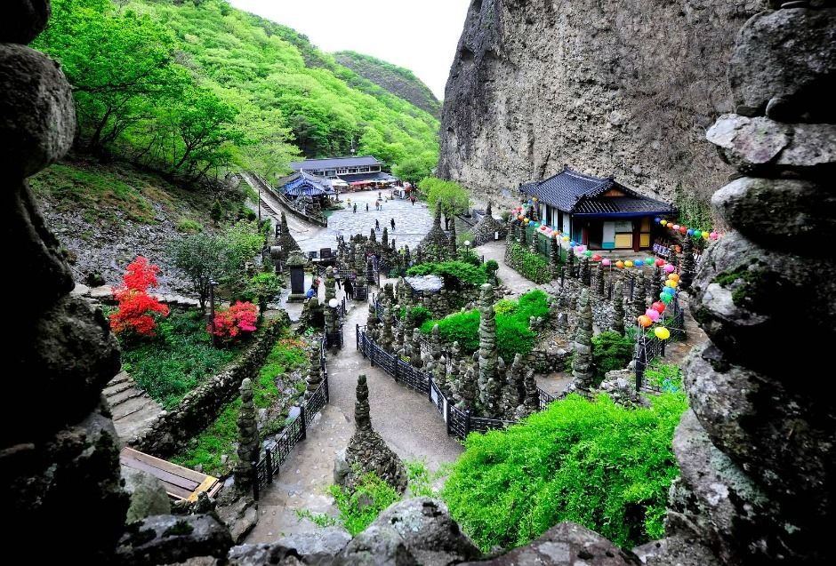 진안 마이산 탑사