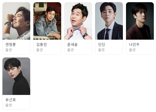 출연진