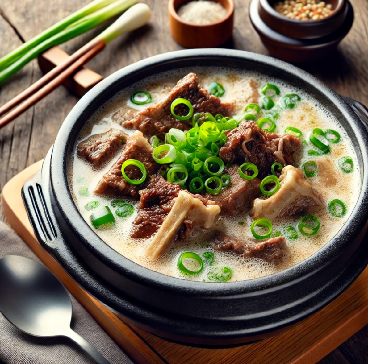 사골 육수 사진