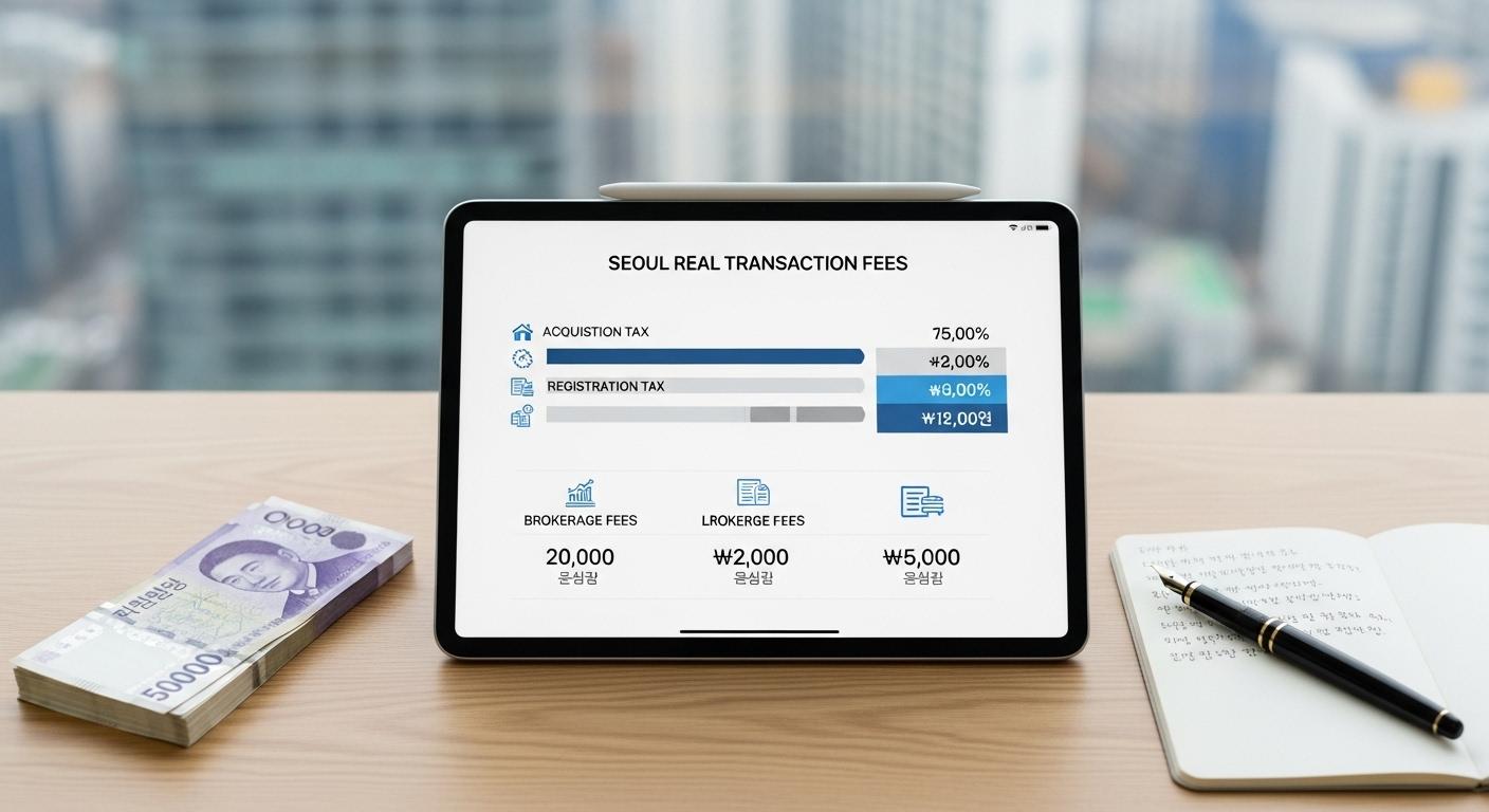 서울 부동산 매매 수수료