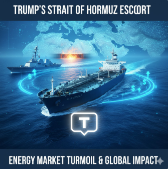 트럼프의 호르무즈 해협 호송 선언과 요동치는 에너지 시장, 글로벌 경제에 미칠 파장 분석