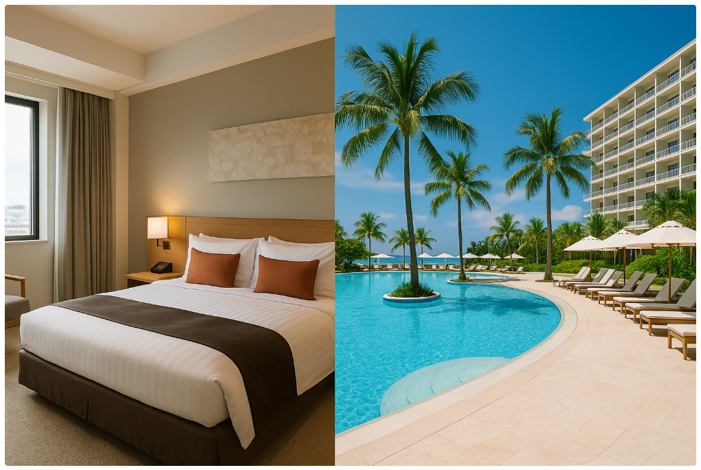 오키나와 호텔 vs 리조트, 가족여행에 더 좋은 선택은?