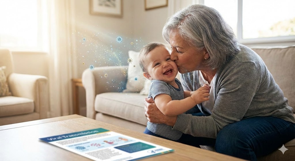 가족 간의 사랑과 전파