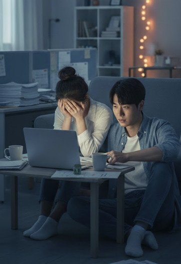 제자리 걸음인 것만 같은 감정을 느끼는 예비부부