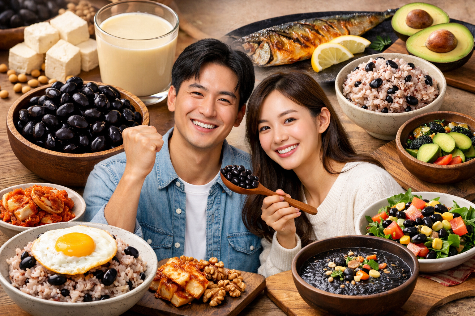 검은콩과 궁합 좋은 음식