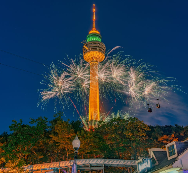 회전목마 앞, 부메랑 앞 1